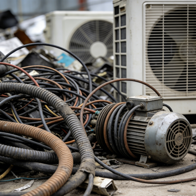 Cables-Air-Conditioner-Waste
