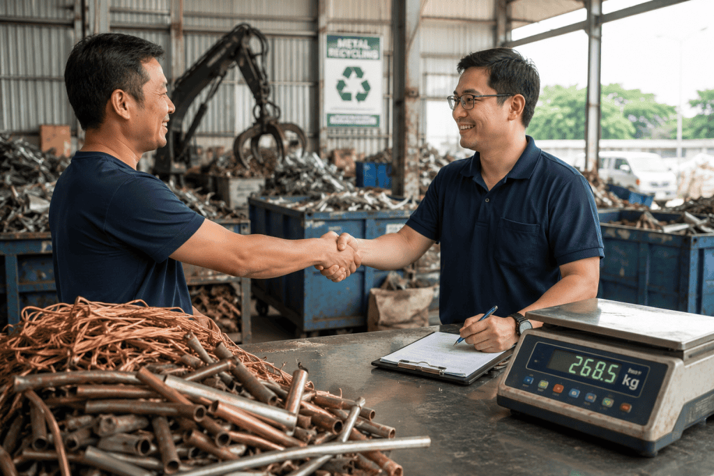 transaction scrap metal in singapore