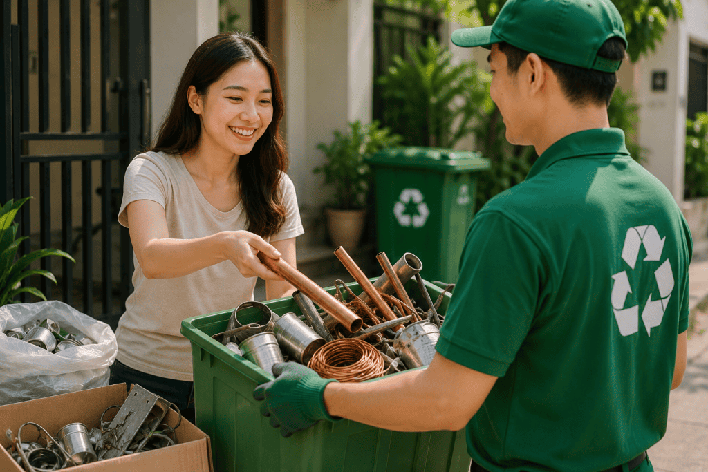 people selling scrap metal in singapore
