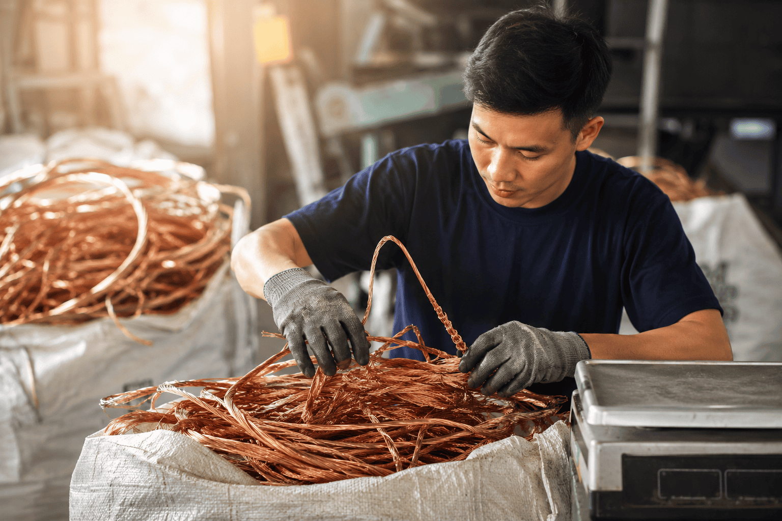 copper wire recycling in Singapore